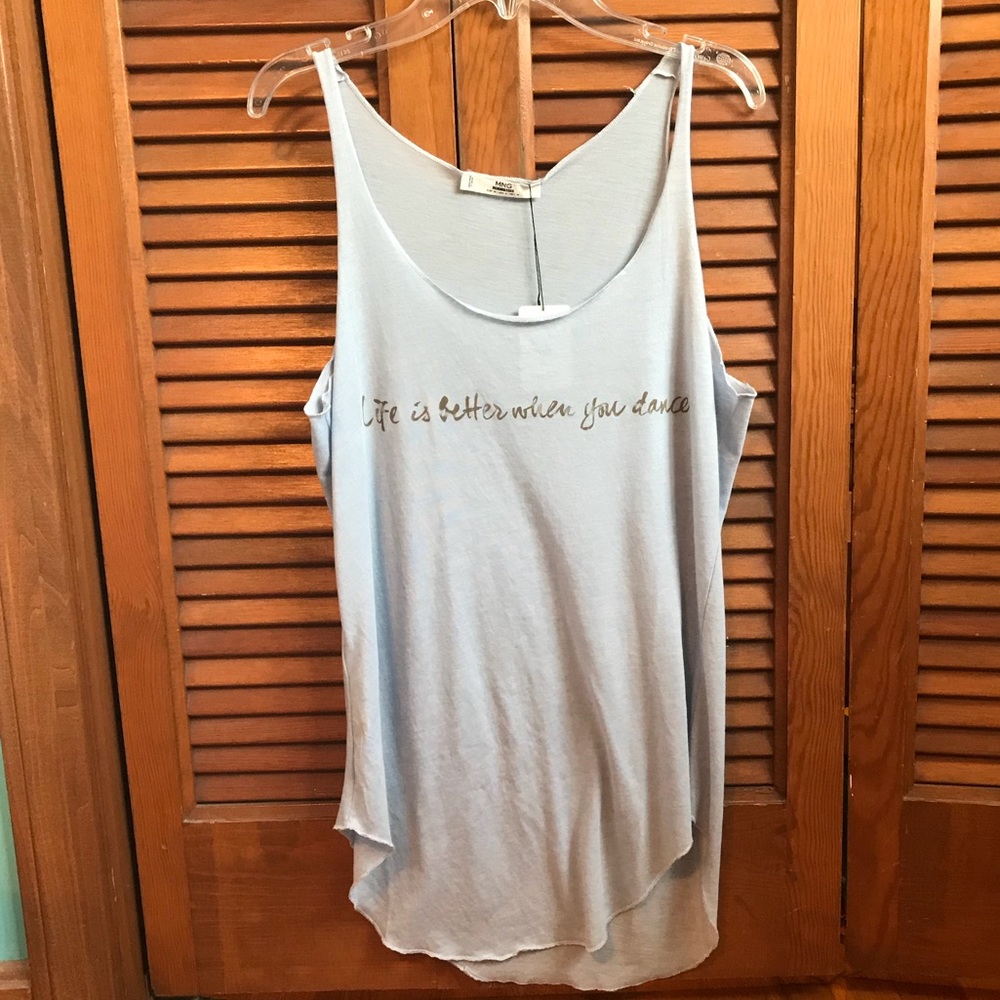 NWT "Life is Better When You Dance" Tank Top